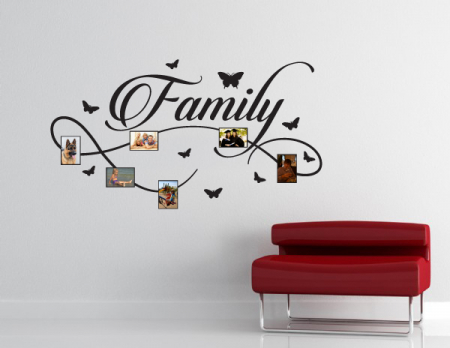 Stickere pentru fotografii - Sticker Familia mea