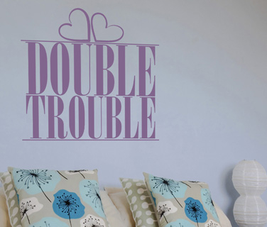Sezonale - Sticker Double Trouble