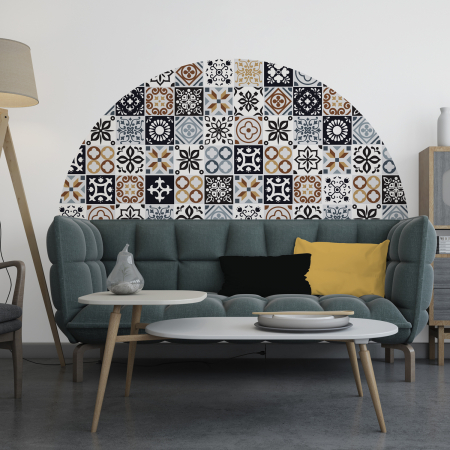 Sticker faianta - Vitorchiano Mediterranean Tiles - 48 buc - 15x15 cm [3]