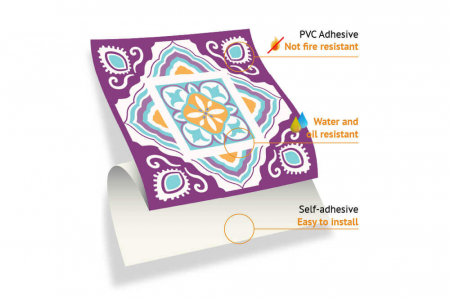 Sticker faianta - Classic Mediterranean Colourful Mixed SET 2 - 24 buc - 15x15 cm [4]