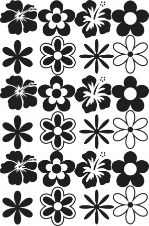 Sticker Flori din Hawaii [1]