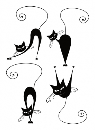 Sticker - Pisici cu stil [1]