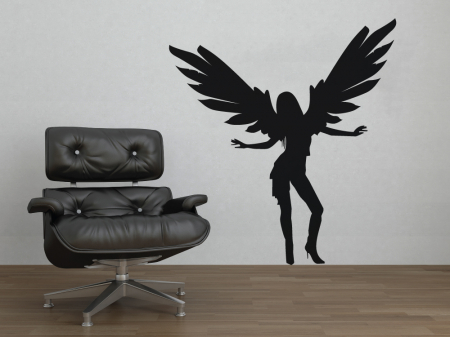 Oameni - Sticker Femeia inger