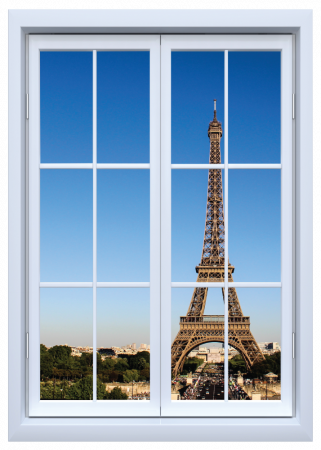 Sticker fereastra - Turnul Eiffel [1]