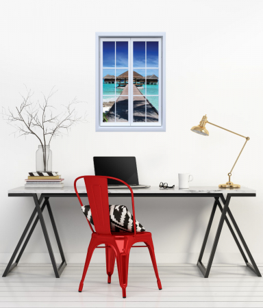 Stickere Colorate - Sticker fereastra - Insulele Maldive
