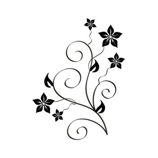 Sticker Floare Carliontata [1]