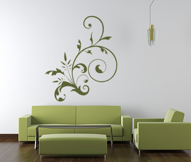 Natură - Sticker Floare Circulara