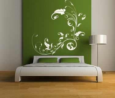 Stickere - Sticker Floare cu stil