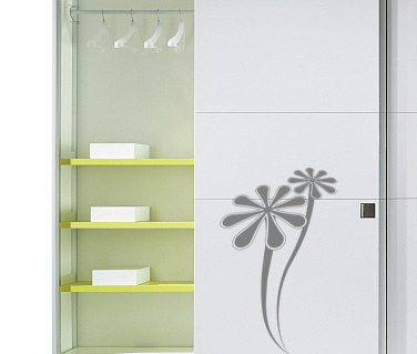 Flori - Sticker Floare J adore