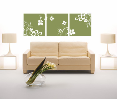 Tablouri Florale - Sticker Flori si Zambete
