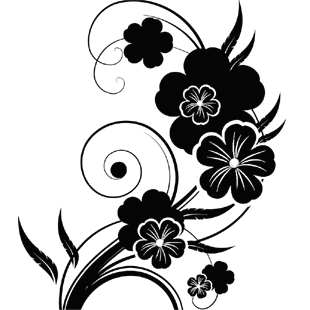 Sticker Flower Power [1]