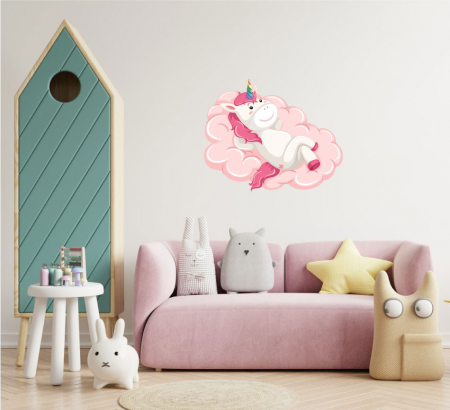 Copii - Sticker Unicorn relaxat