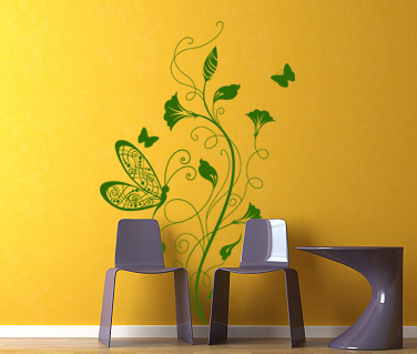 Natură - Sticker Fluturi neastamparati