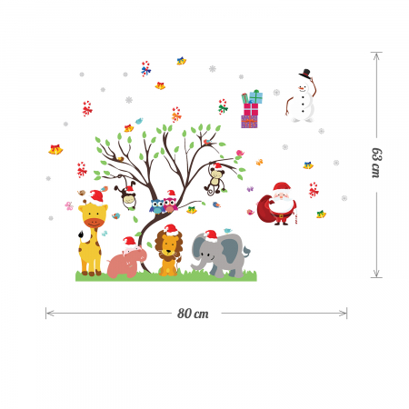 Sticker Animals Together For Christmas [2]