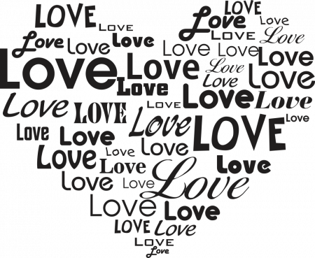 Sticker Heart of LOVE [1]