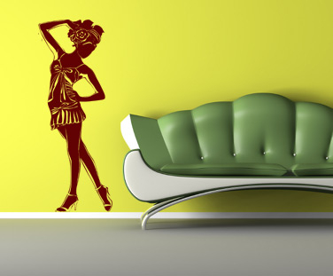 Fashion - Sticker In pas de dans