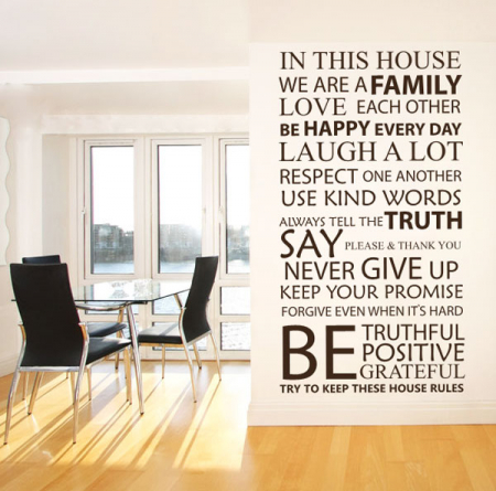 Citate - Sticker In This House