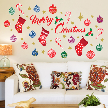 Stickere Craciun - Sticker Merry Christmas