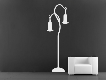 Retro - Sticker Lampa cu stil