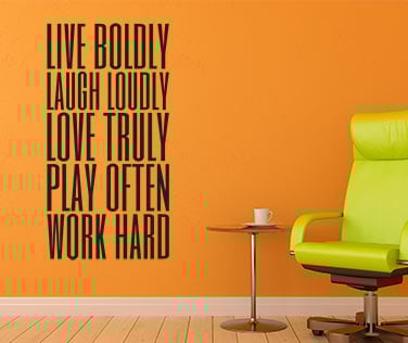 Citate - Sticker Laugh Loudly