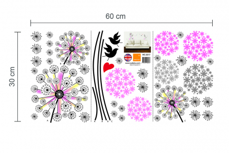 Sticker Pink Dandelion [4]