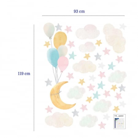 Sticker Decor de acuarela [4]