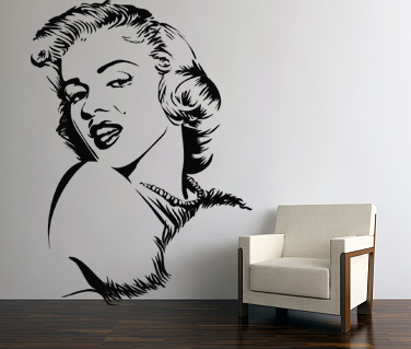 Celebrități - Sticker Marilyn Monroe