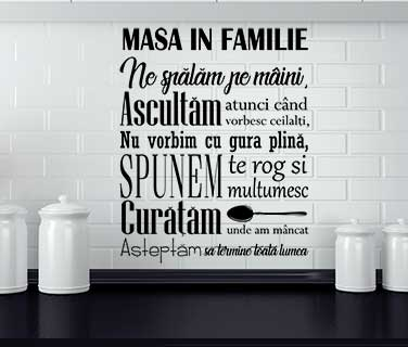 Citate - Sticker Masa in Familie