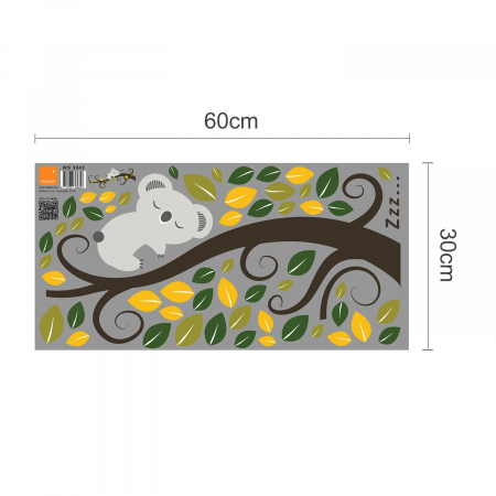 Sticker SLEEPING KOALA AND TREE BRANCH [3]