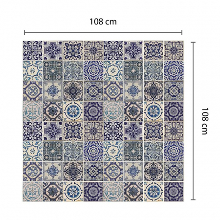 Sticker Spanish Blue Tiles x 4 buc [1]