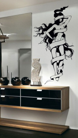 Fashion - Sticker Nud de femeie