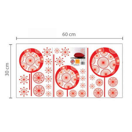 Sticker Dandelion – Small Red [5]