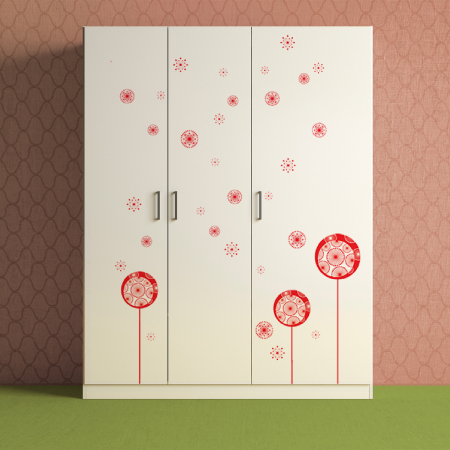 Sticker Dandelion – Small Red [3]