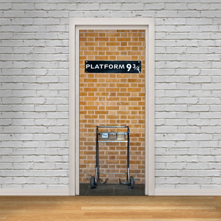 Autocolant decorativ pentru Usa - Kings Cross Platform 9.75 [3]
