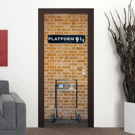 Autocolant decorativ pentru Usa - Kings Cross Platform 9.75 [4]