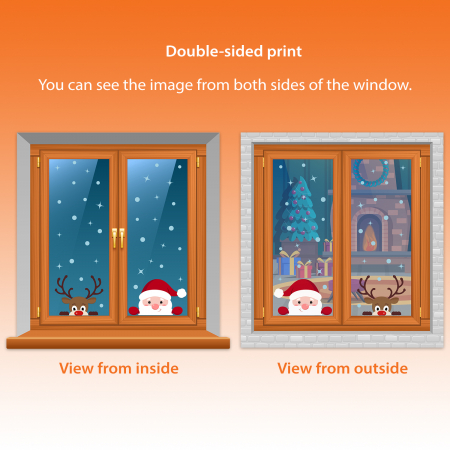 Sticker Merry Christmas With Cute Gnomes [8]