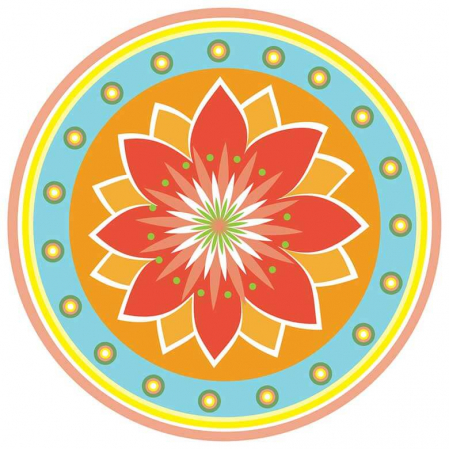 Sticker pentru faianta Lily - 4 buc [1]