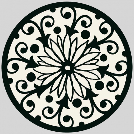 Sticker pentru faianta Black - 4 buc [1]