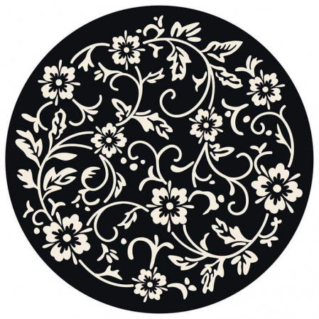 Sticker pentru faianta Clematis - 4 buc [1]