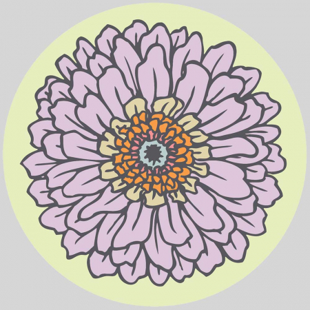 Sticker pentru faianta Retro - 4 buc [1]