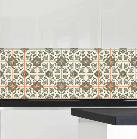 Stickere Faianță - Sticker pentru faianta Azulejo - 72 buc 10x10 cm