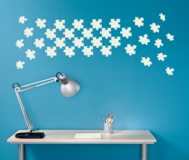 Casă - Sticker Piese de Puzzle