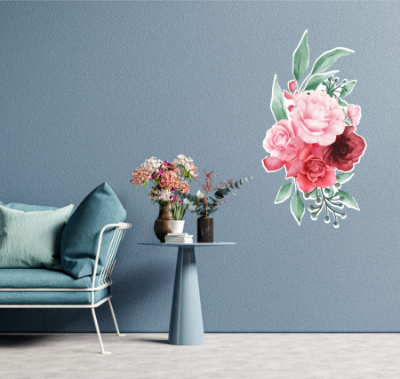 Stickere Colorate - Sticker Flowers arrangements