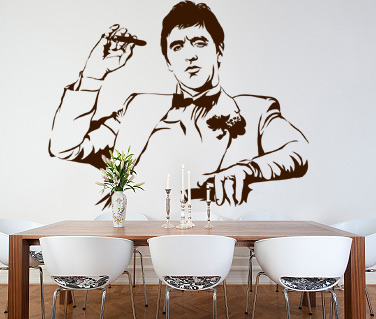 Celebrități - Sticker Scarface