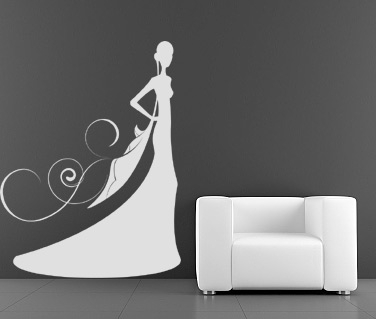 Fashion - Sticker Silueta diafana