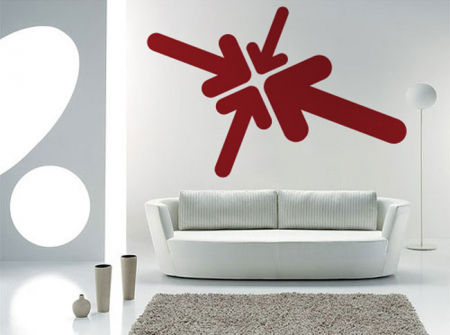 Artă - Sticker Simplu, abstract si modern