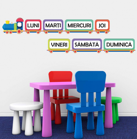 Copii - Sticker Trenuletul Saptamanii