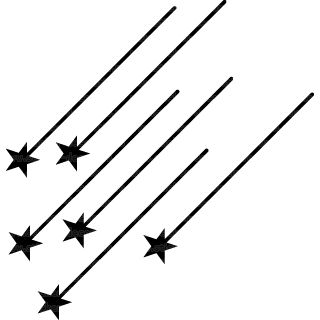 Sticker Stele cazatoare [1]