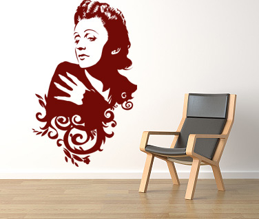Oameni - Sticker Stil Edith Piaf