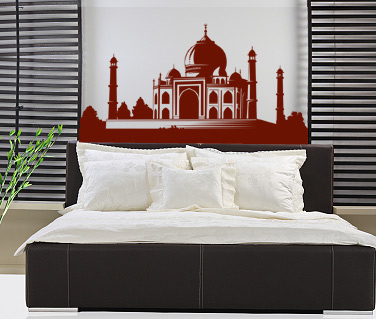 Orașe - Sticker Taj Mahal Detaliat